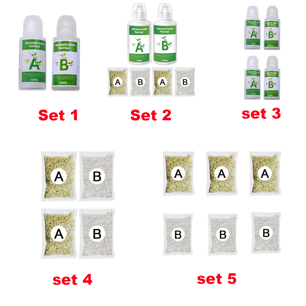 Hydroponic Nutrients Fertilize - Nutrient Solution Ab reseña y precio