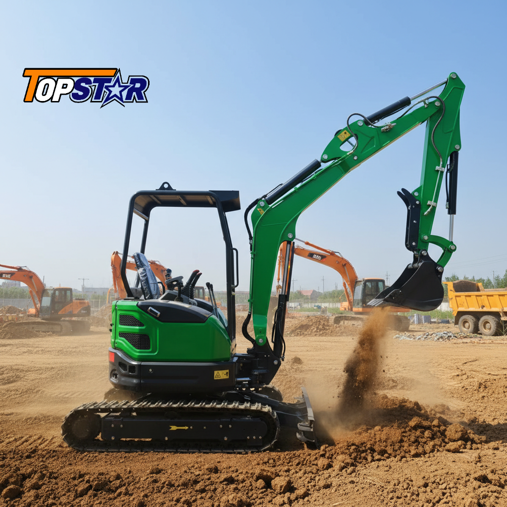 Multifunctional Mini Excavator - Urban Farming Usa reseña y precio