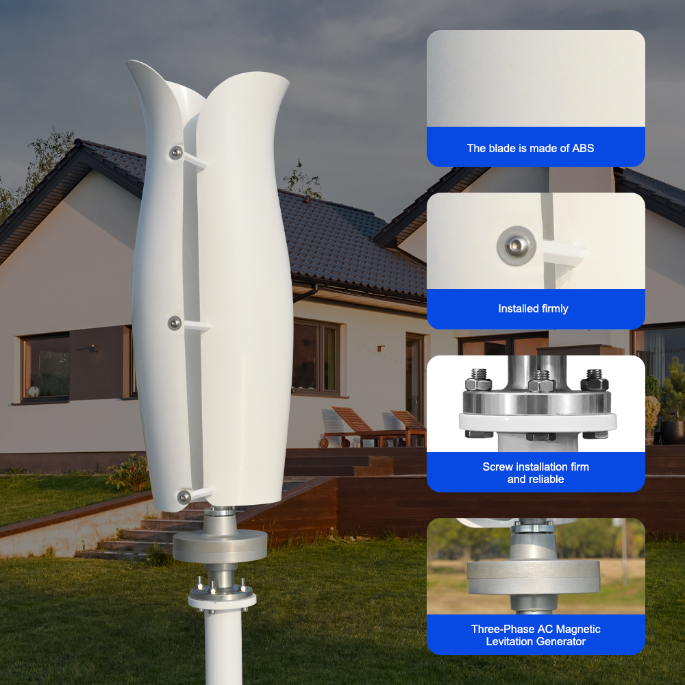 5000W Flower Vertical Wind Tur - Urban Farming Vertical reseña y precio